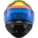 Full Face Motorcycle Helmet Ls2 FF800 STORM Replica SAVADOR Blue Yellow Fluo