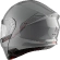 Modular Motorcycle Helmet P/J Mt Helmet GENESIS SV S Solid A12 Glossy Gray