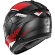 Shark RIDILL 2 BERSEK Full Face Motorcycle Helmet Black Anthracite Red