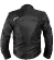 VIGOROUS Black American-Pro Certified Motorcycle Fabric Jacket