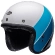 BELL MOTO Custom 500 Open Face Helmet Riff Gloss White / Blue
