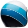 BELL MOTO Custom 500 Open Face Helmet Riff Gloss White / Blue