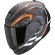 Scorpion EXO 491 KRIPTA Full Face Motorcycle Мотошлем Black Orange White