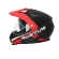 Acerbis Flip Fs-606 2206 Helmet Grey Red Красный