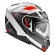 Premier Delta Evo As 2 Bm Modular Helmet White Red Белый
