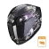 Scorpion Exo-391 Dream Black-Chameleon Full Face Мотошлем Black, Purple, White