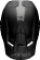 AXXIS MX803 Wolf Solid motorcycle helmet black matte