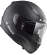 LS2 FF353 Rapid Single Mono Matt Black Motorcycle helmet black matte Black