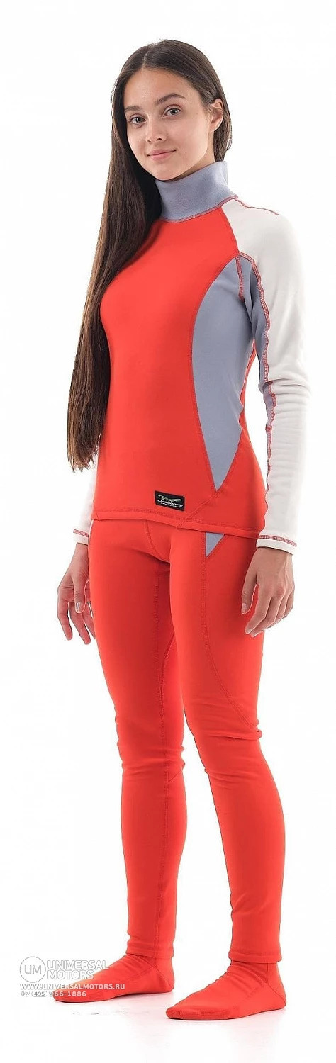 Dragonfly Orange-Grey Winter Women's Thermal Suit - Buy in UK
