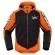 Icon Raiden UX WP orange motorcycle jacket