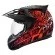 Icon Variant Cottonmouth motorcycle helmet red