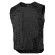 Icon Hypersport Stripped black motorcycle vest