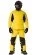 Dragonfly EVO motorcycle rain gear separate yellow