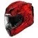 Icon Airflite Krom motorcycle helmet red