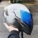 Fliteshield visor for Icon Airflite helmet blue mirror