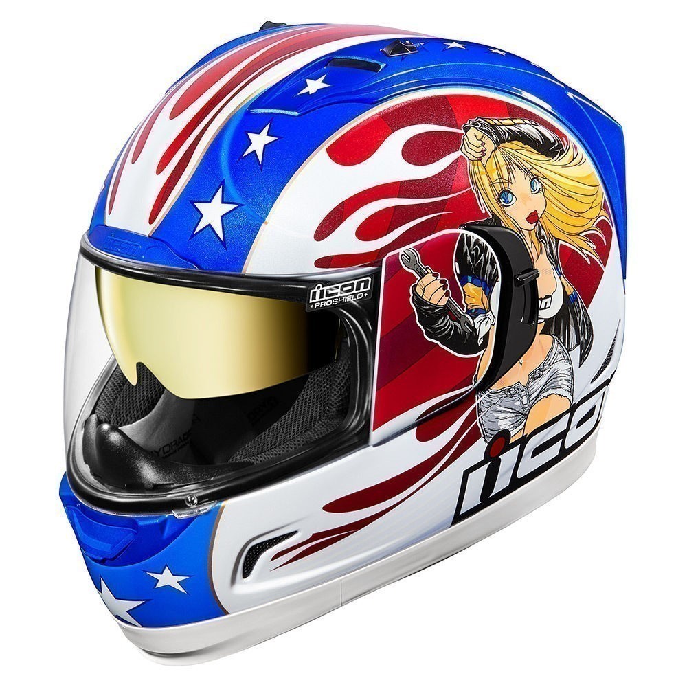 Icon Alliance GT DC18 Glory motorcycle helmet buy: price, photos 