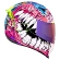 Icon Airframe Pro Beastie Bunny Motorcycle Helmet Pink
