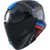 AXXIS FU403SV Gecko SV Epic Matt Black Motorcycle Helmet module black matte M (markdown)