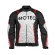 MOTEQ Spike white motorcycle jacket